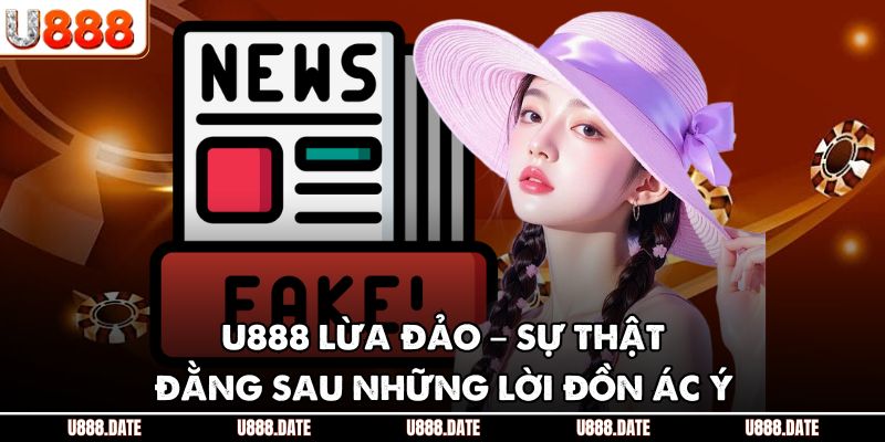 U888 Lừa Đảo – Sự Thật Đằng Sau Những Lời Đồn Ác Ý 1 U888 Lừa Đảo – Sự Thật Đằng Sau Những Lời Đồn Ác Ý
